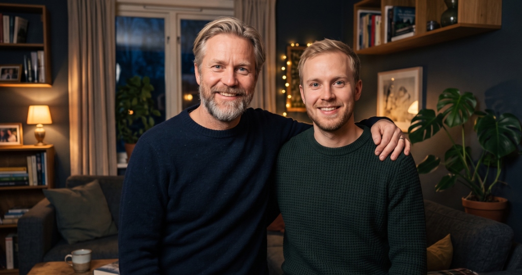 Anders och Johan i Stockholm, Sverige